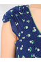 Rochie scurta, Albastru - 5