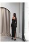 Strappy Collar Lace Dress - 5