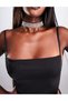 Rochie scurta, Negru - 3