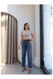 Boyfriend Suede Belted Jean - 2