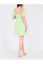 Rochie scurta, Verde - 3