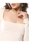 Rochie scurta, Crem - 4