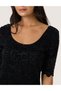 Rochie medie, Negru - 3