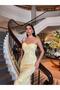 Eh Collection Floral Embroidered Tulle Event Dress - 2