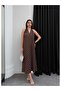 Polka Dot Tie-Neck Flared Dress