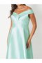 Rochie medie, Turcoaz - 4