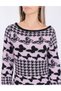 Rochie scurta, Negru/Roz - 5