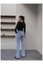 Ice Blue Spanish Leg Jeans - 5