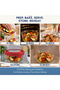 TrueSeal 472ml Round Glass Food Storage Container with Airtight Leak Resistant Locking Lid - 7