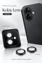 [Kolay Lens] iPhone 17 Compatible 9H Glass Camera Lens Protector with Aluminum Frame and Easy Installation Tool
