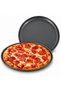 Bliss 16 Inch Pizza Pan, Heavy Duty Carbon Steel Nonstick Baking Pan, Metallic Black 35254L20 - 3