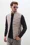 Zippered Stand Collar Inflatable Vest - 4