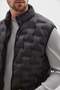 Zippered Stand Collar Inflatable Vest with Pockets - 4