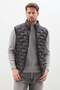 Zippered Stand Collar Inflatable Vest with Pockets - 2