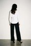 Ecru Pleated Detailed Cuffed Shirt - 4