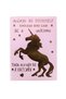 Unicorn Gold Unlined Notepad - 2