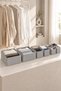 8-Piece Gray Drawer and Closet Organizer Set - Baby Items - Children's Room - Bathroom Organizer - 3