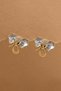 Mineli Lucky Elephant Nail Earrings - 5