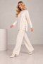 Women's 2-piece knit set with side button detail - 5