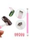 14Pcs Nail Magnet Tool Set for Cat Eye Gel Polish,3D Magnetic Pens and Sticks for DIY Nail Art Designs - 5