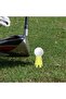 Plastic Golf Simulator Tees for Indoor and Outdoor Practice,20 Pieces,Adjustable Height - 5