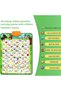 Interactive Educational Alphabet Wall Chart for Toddlers,Colorful Letter and Number Learning Poster with Music - 4