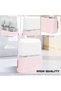 4-in-1 Leak Proof Travel Bottle Set,Refillable TSA Approved Toiletries Containers with Labels and Funnel,Pink - 5