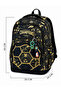 Football Boys' Primary School 4-Piece Bag Set - Backpack, Lunch Bag, Pencil Case, Keychain - 2