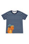 Striped Sailor Dino Boys Summer T-Shirt Capri Shorts Set - 5