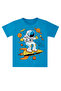 Astronaut Navy Blue Boys' Summer T-Shirt Capri Shorts Set - 5