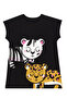 Leopard and Zebra Girl's Summer Tunic T-Shirt Leggings Set - 6