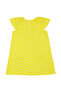 Polka Dot Bees Girls Yellow Summer Dress - 4