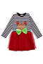 Kokoş Girl Tulle New Year's Red Dress - 3