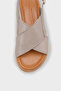Katy Genuine Leather Soft Comfort Wedge Heel Women's Sandals - 2