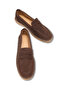 Boris Genuine Leather Suede Espadrille Sole Men's Loafer Shoes - 2