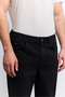 Men's Black Vintage Washed Cotton Elastane Madrid Comfort Slim Fit Jean Trousers A62Y3528 - 2