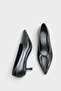 Julianna Short Heeled Metal Buckle Stiletto Shoes - 3