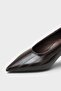 Julianna Short Heeled Metal Buckle Stiletto Shoes - 4
