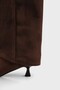 Pointed Toe Folded Long Women's Boots - 4