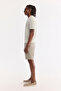 Men's Ecru Polo Collar Buttoned Soft Touch Regular Fit Knitwear T-Shirt A61Y5020 - 4