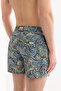 Men's Navy Blue Quick Dry Printed Relaxed Fit Swim Shorts with Bag A61Y3815 - 6