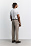 Men's Mink Color Elastic Waist Lace-Up Easy-Iron Relaxed Fit Jogger Pants A62Y3041 - 6