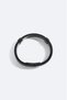Men's Black 100% Leather Bracelet B009619 - 3