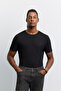 Men's Anthracite Antique Washed Cotton Elastane Madrid Comfort Slim Fit Jean Trousers A62Y3527 - 6