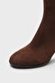 Isabella Round Toe Side Zipper Mid Heel Women's Boots - 3