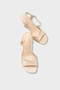 Fanni Genuine Leather Lined Feta Wedge Heel Lu Ankle Strap Women's Shoes - 5