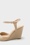Fanni Genuine Leather Lined Feta Wedge Heel Lu Ankle Strap Women's Shoes - 3