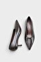 Julianna Short Heeled Metal Buckle Stiletto Shoes - 3