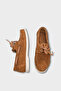 Stephie Genuine Leather Suede Women's Loafer Boat Shoes - 3