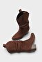 West Suede Pull-On Women's Cowboy Boot - 5